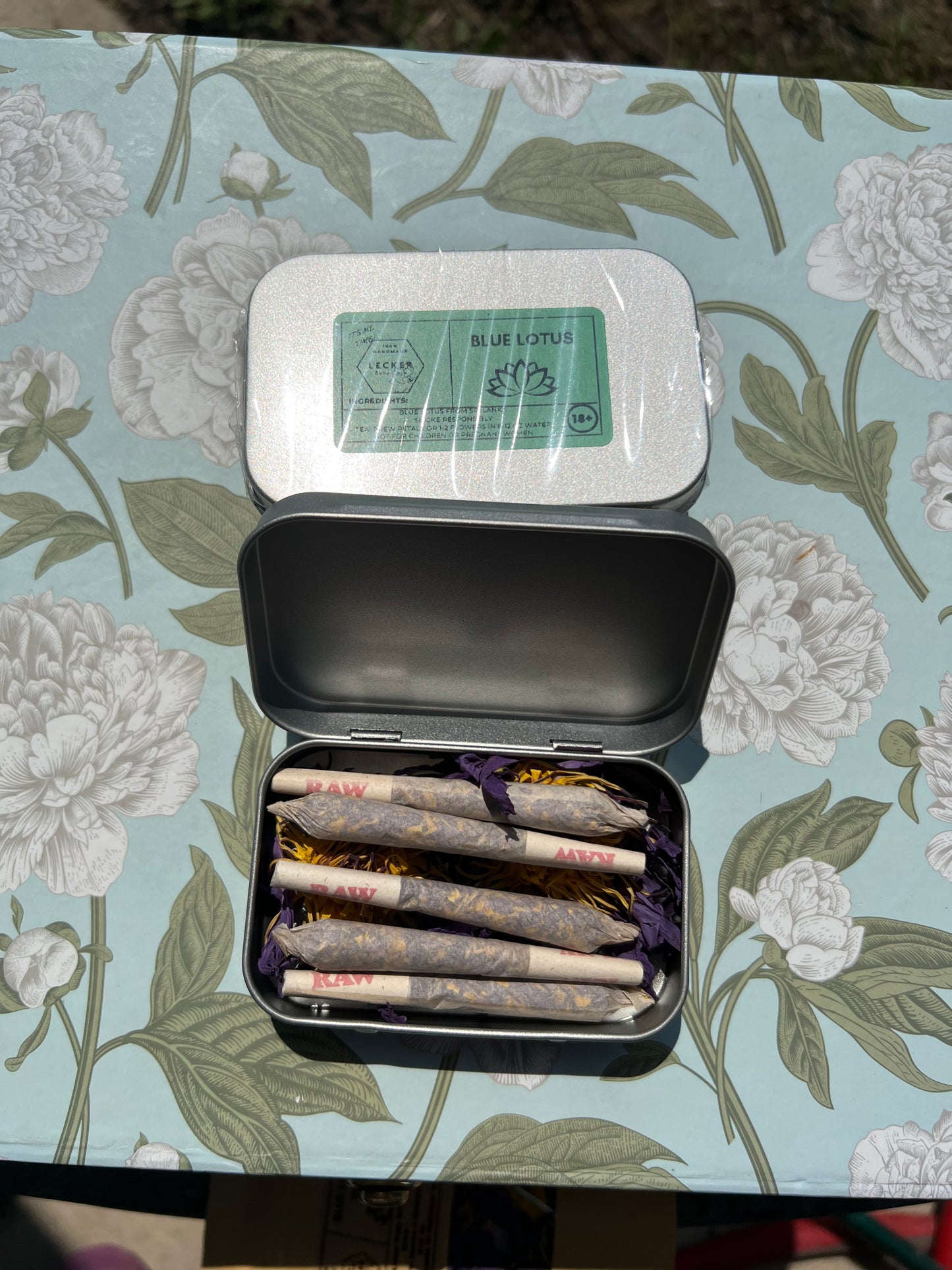 Blue Lotus Organic Pre-Roll set