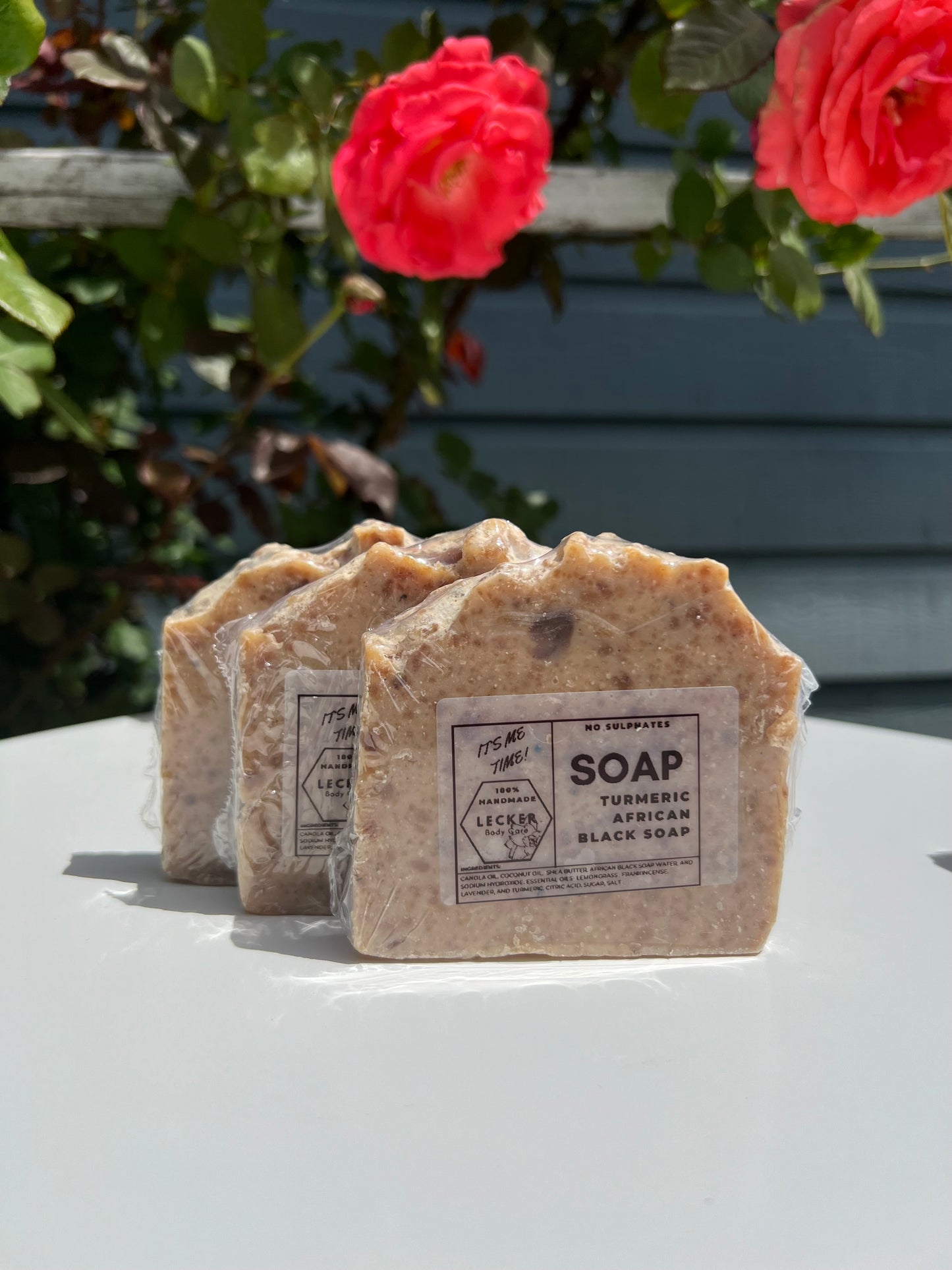 Turmeric African Black Soap- Handcrafted Face Soap