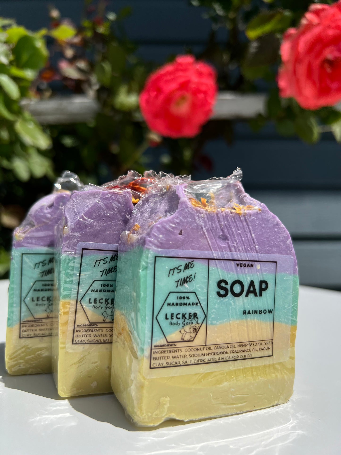 Rainbow- Handcrafted Soap
