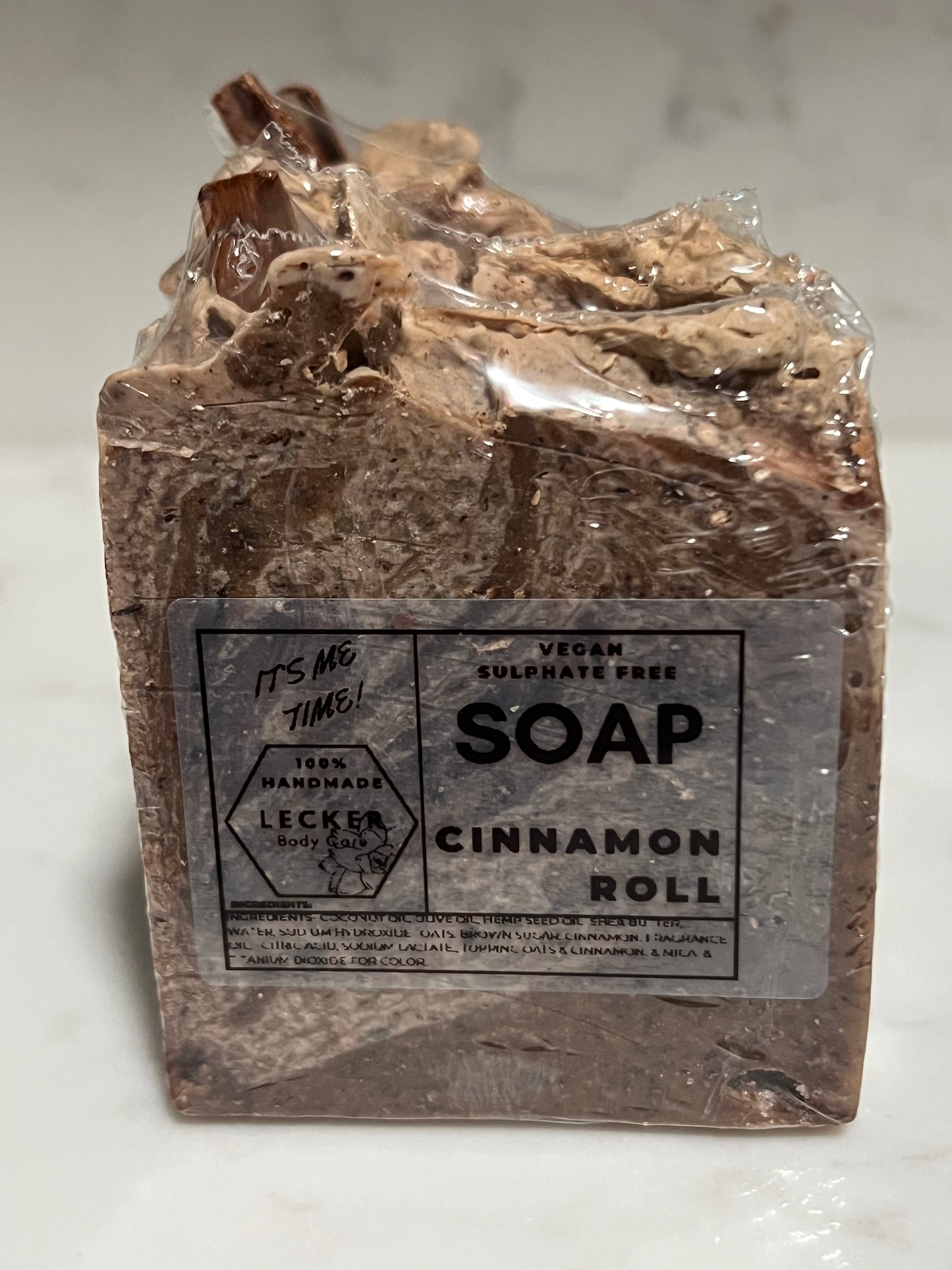 Cinnamon Roll Handcrafted Soap