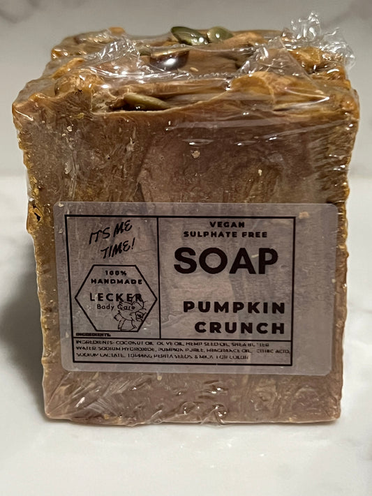 Pumpkin Crunch Handcrafted Soap
