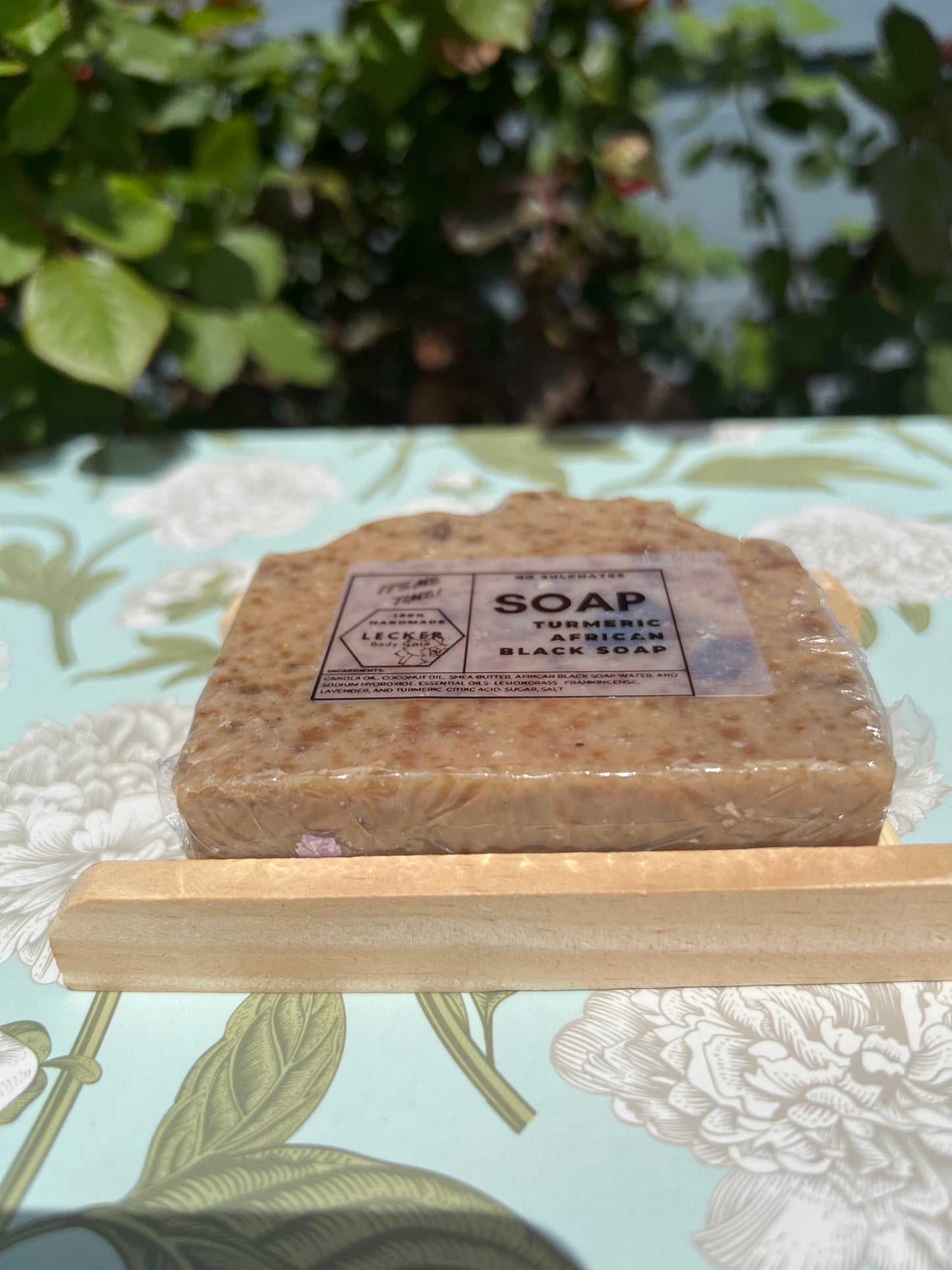 Turmeric African Black Soap- Handcrafted Face Soap
