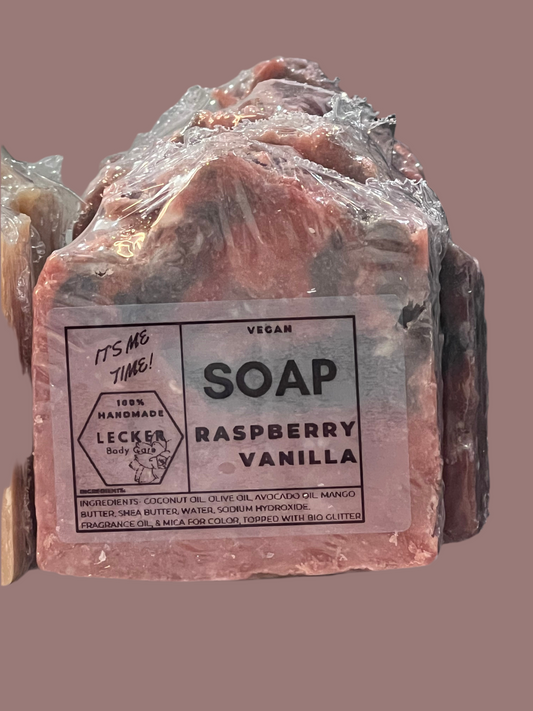 Raspberry Vanilla Soap